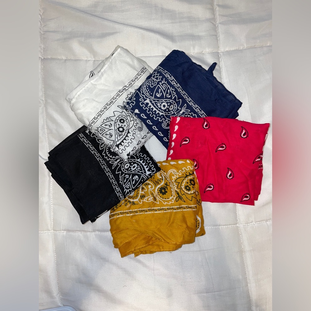 Set-of-five Bandannas